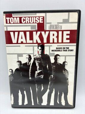 Tom Cruise Valkyrie 2008 PG13 United Artists DVD Widescreen Historical Thriller